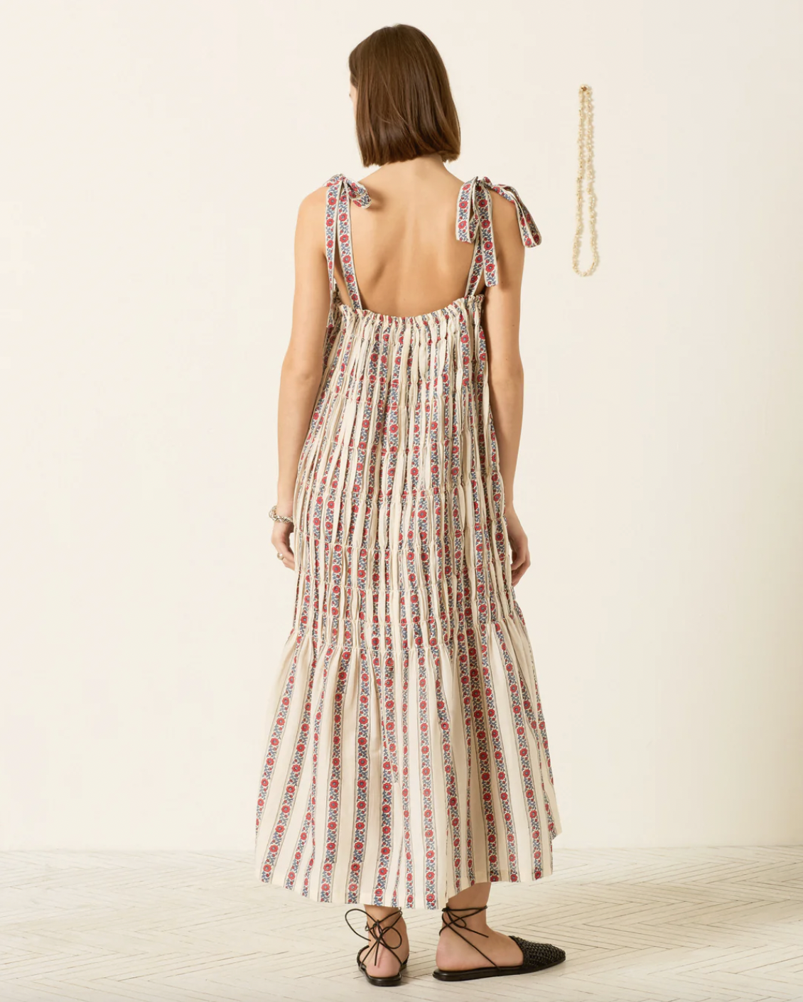 Emrys Roseband Stripe Dress