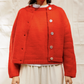 Nikki Chasin Sheba Cardigan Sweater - Habanero
