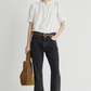 Rene Kick Flare Jean, Black