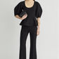 Ponte Rene Pull On Pant, Black