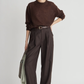 Softest Tissue Weight Sweater, Chocolate
