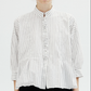 Cecil Blouse, Black White Pinstripe