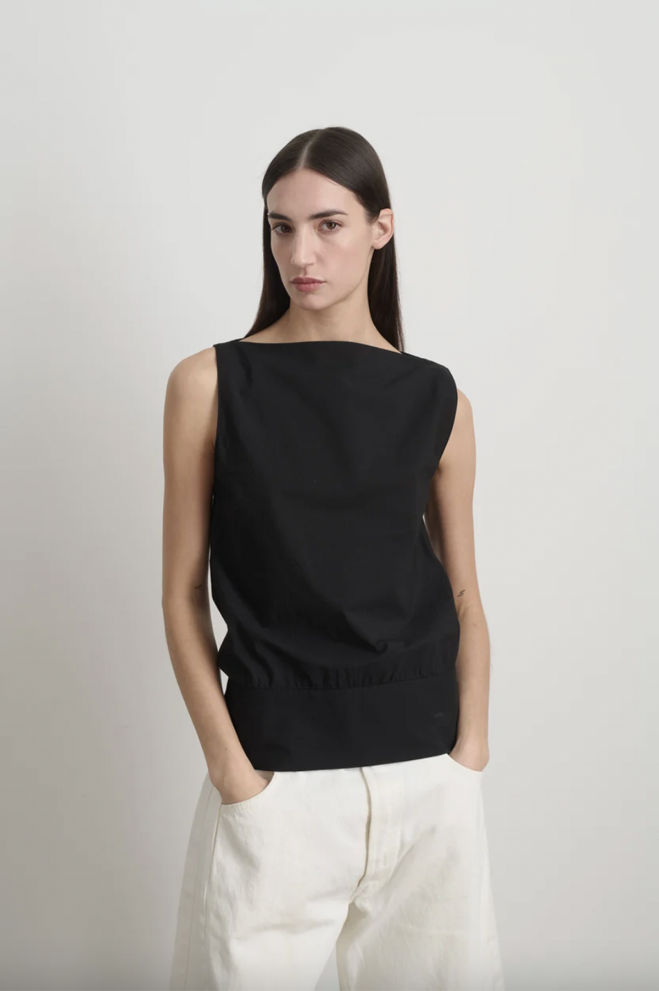 Shell Top, Black