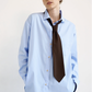 Tuck Shirt, Cornflower