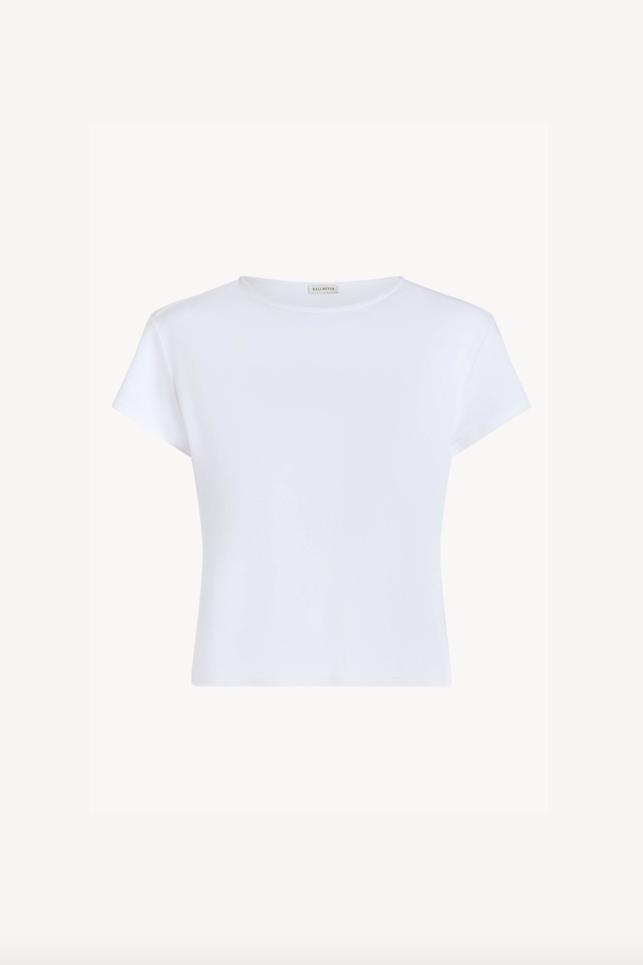 Willa Baby Tee, White