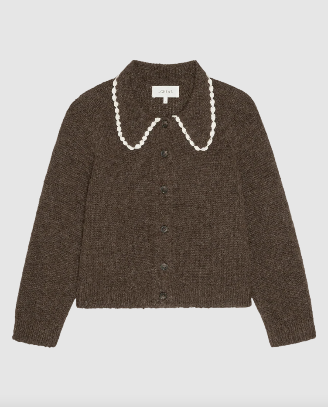 Crochet Collar Cardigan