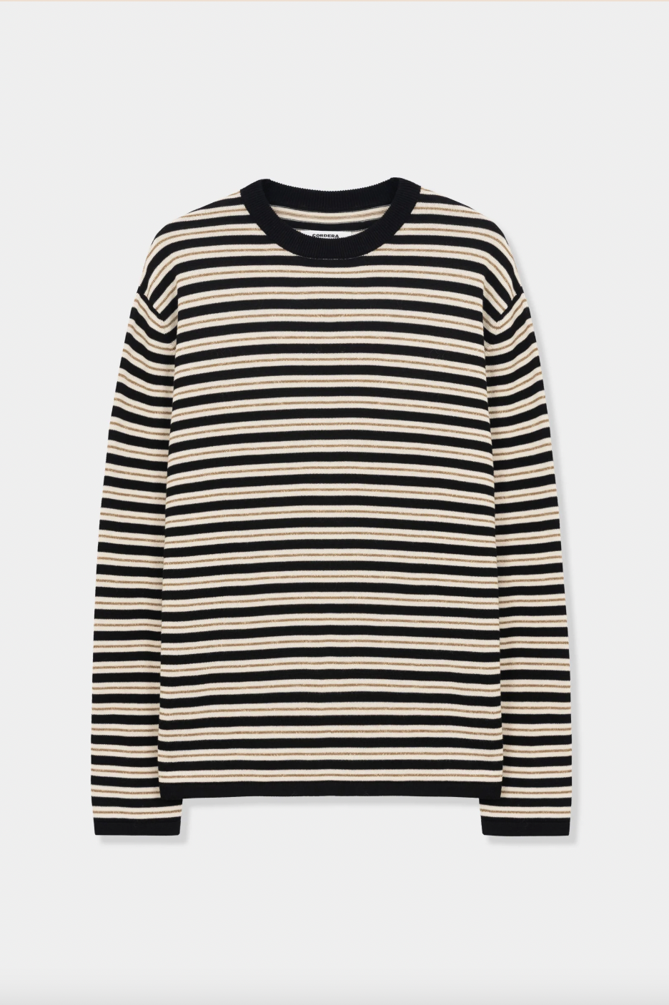 Organic Cotton Striped Long-Sleeve Tee