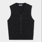 Silk & Wool Flecked Waistcoat