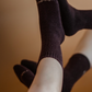 Calf-Length Camel Socks, Medium