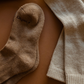 Calf-Length Camel Socks, Large