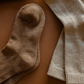 Calf-Length Camel Socks, Medium