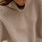 Anita Turtleneck Sweater, Taupe