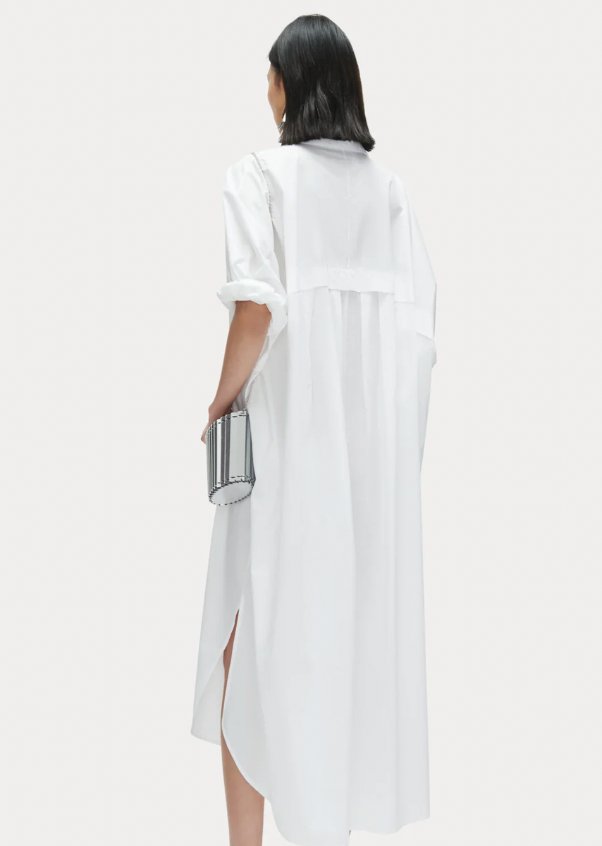 Naz Dress, White