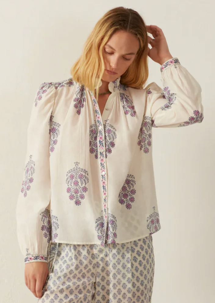 Annabel Freesia Phlox Shirt, Pink Phlox