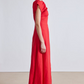 Monet Ruched Maxi, Chili
