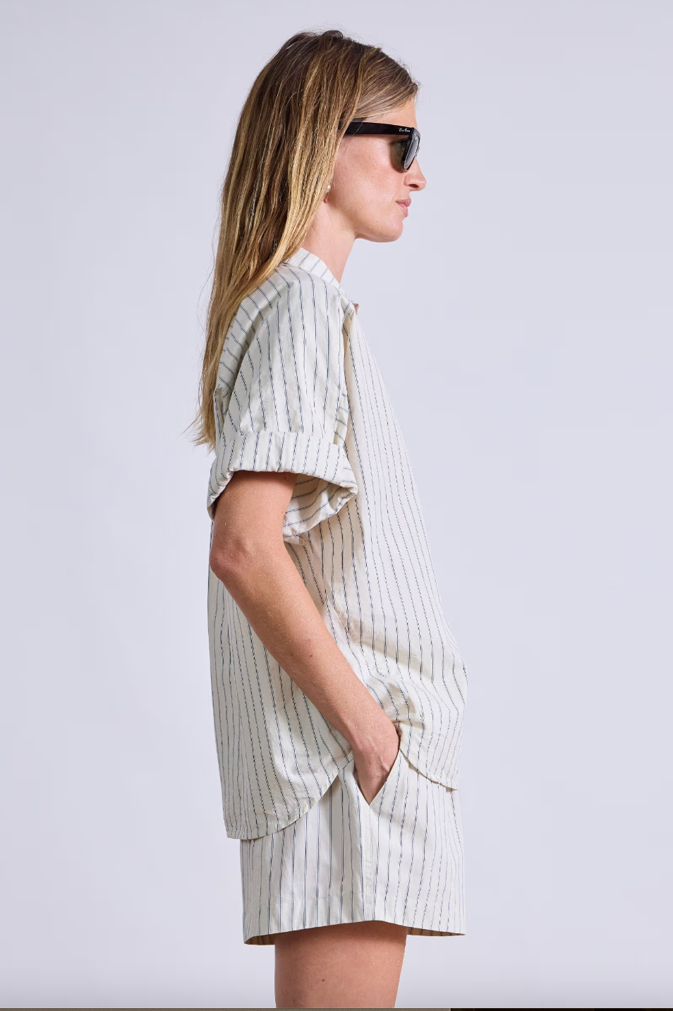 Breaze Shirt, Pina Stripes