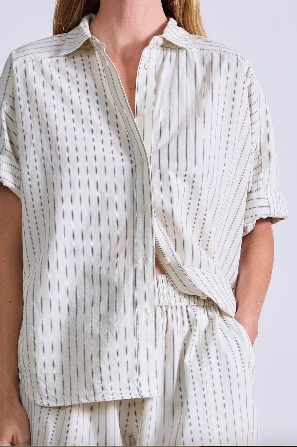 Breaze Shirt, Pina Stripes