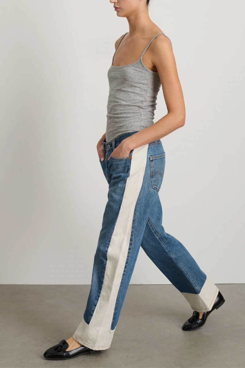 Reworked Slouch, Vintage Indigo/Natural
