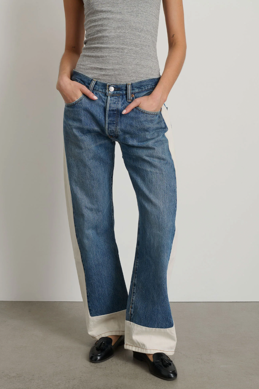 Reworked Slouch, Vintage Indigo/Natural