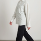 Nolan Shirt, Green White Stripe