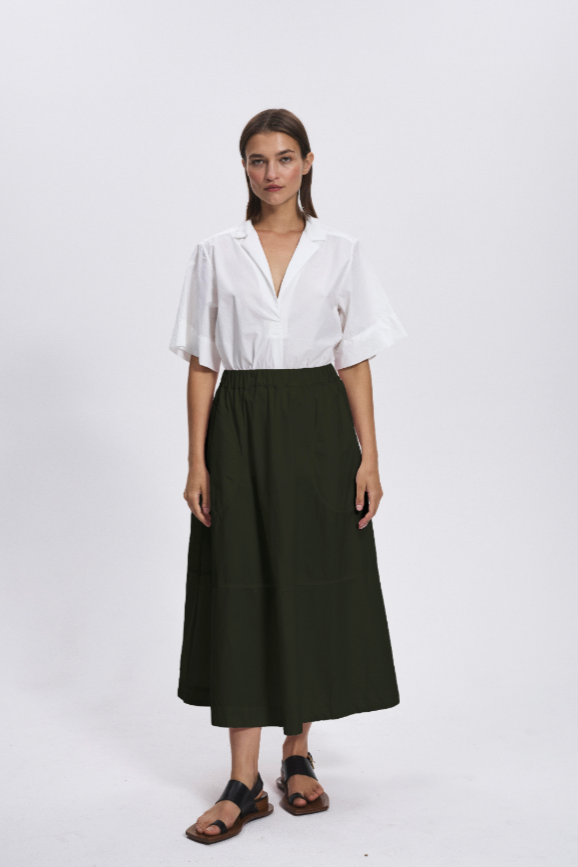 Regar Skirt, Olive