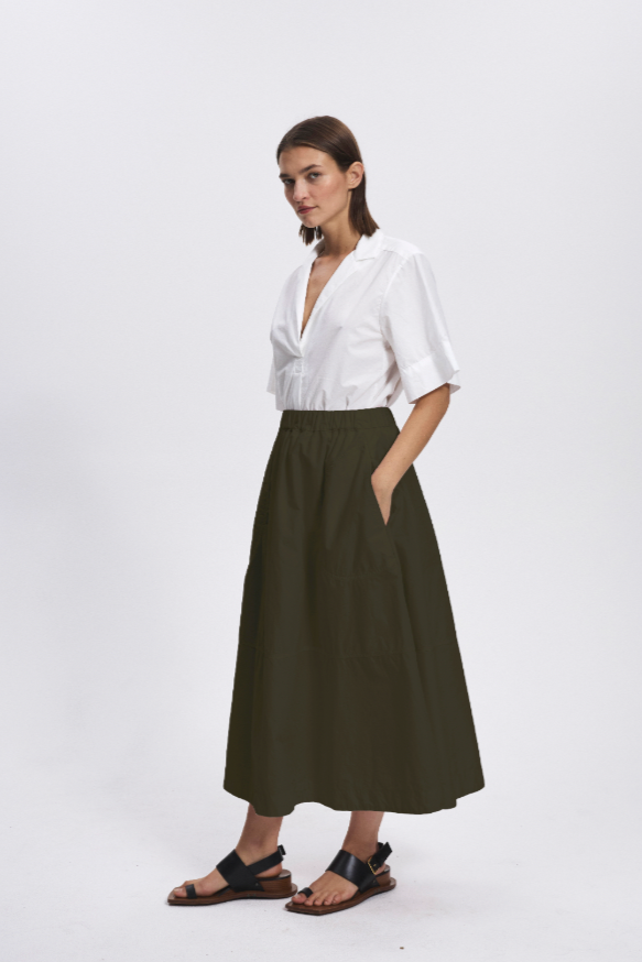 Regar Skirt, Olive