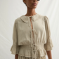 Piano Blouse, Beige