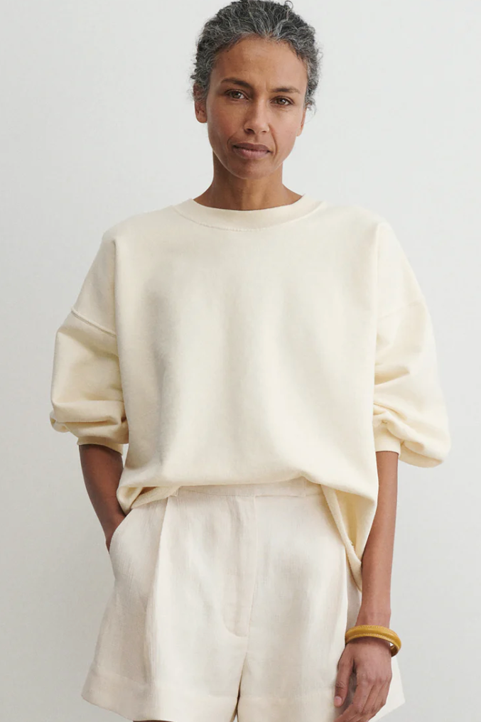 Fond Sweatshirt, Meringue