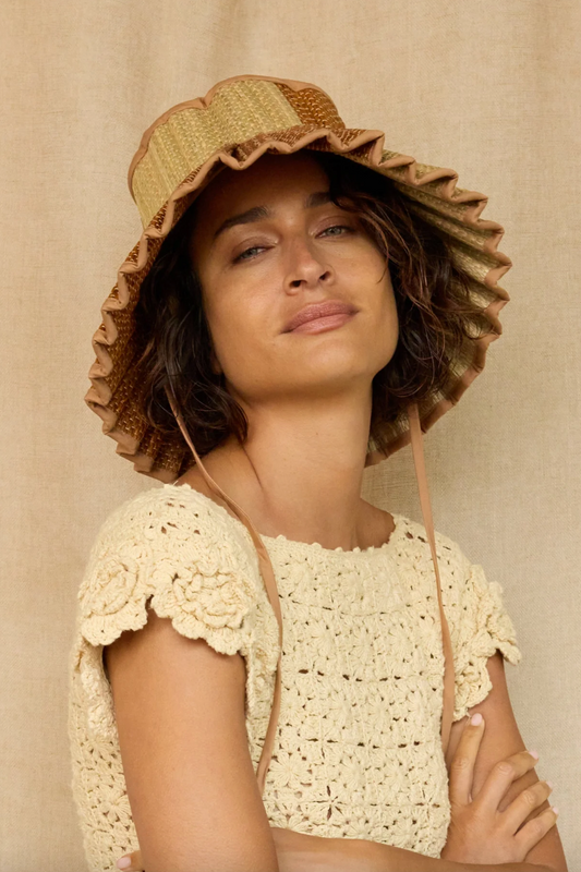 Honeybird Garden Capri Hat, Large