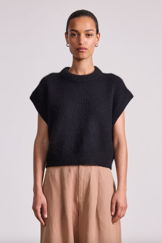 Softest Oliva Vest, Black