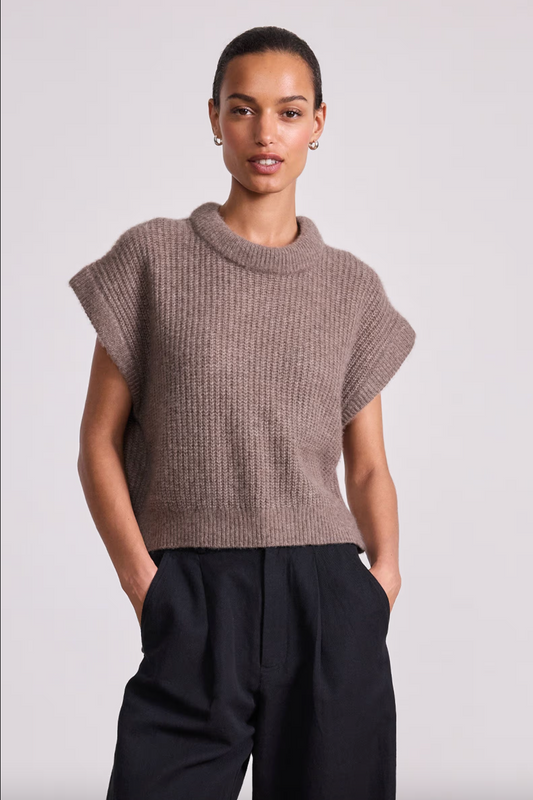 Softest Oliva Vest, Hazelnut