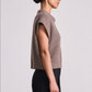 Softest Oliva Vest, Hazelnut