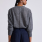Softest Tissue Weight Sweater, Charcoal