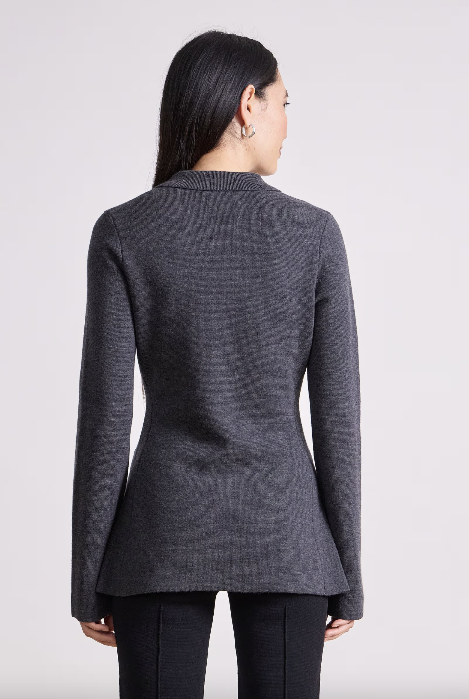 Betti Knit Cardi, Grey