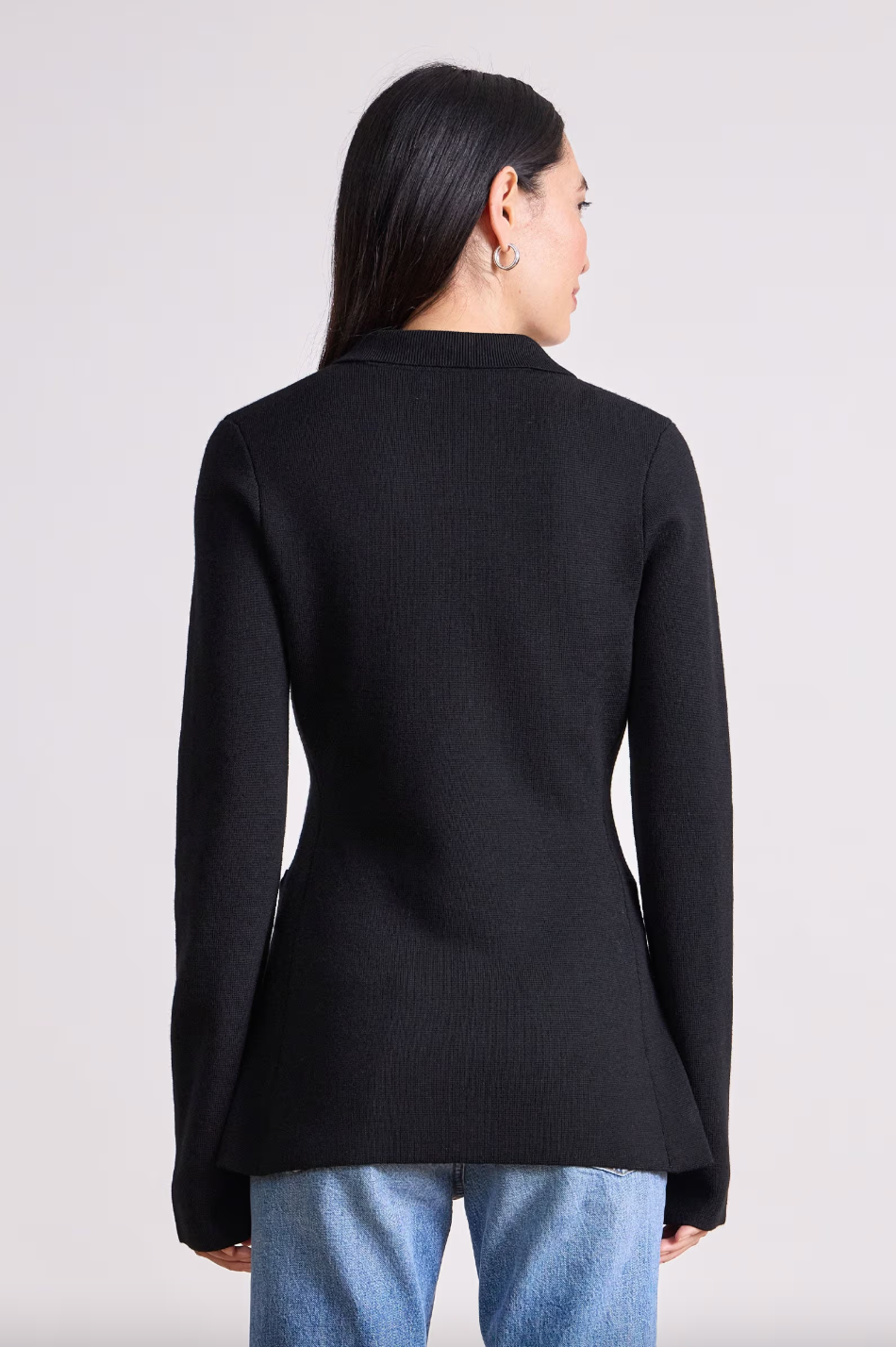 Betti Knit Cardi, Black