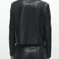 Emy Butter Leather Jacket, Black