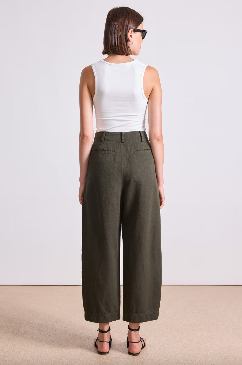 Bari Crop Trouser, Rosin