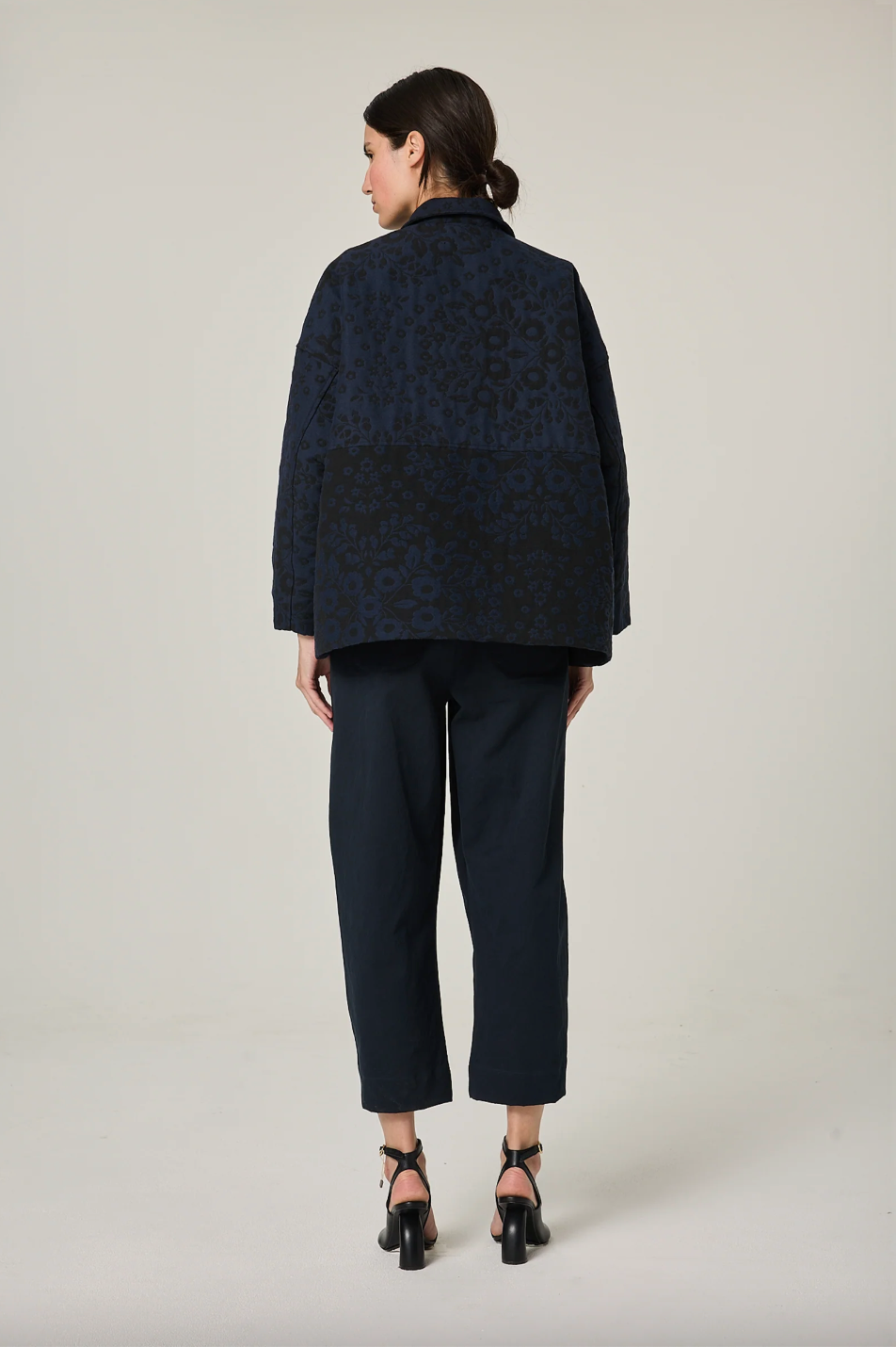 Romi Jacket, Floral Jaquard
