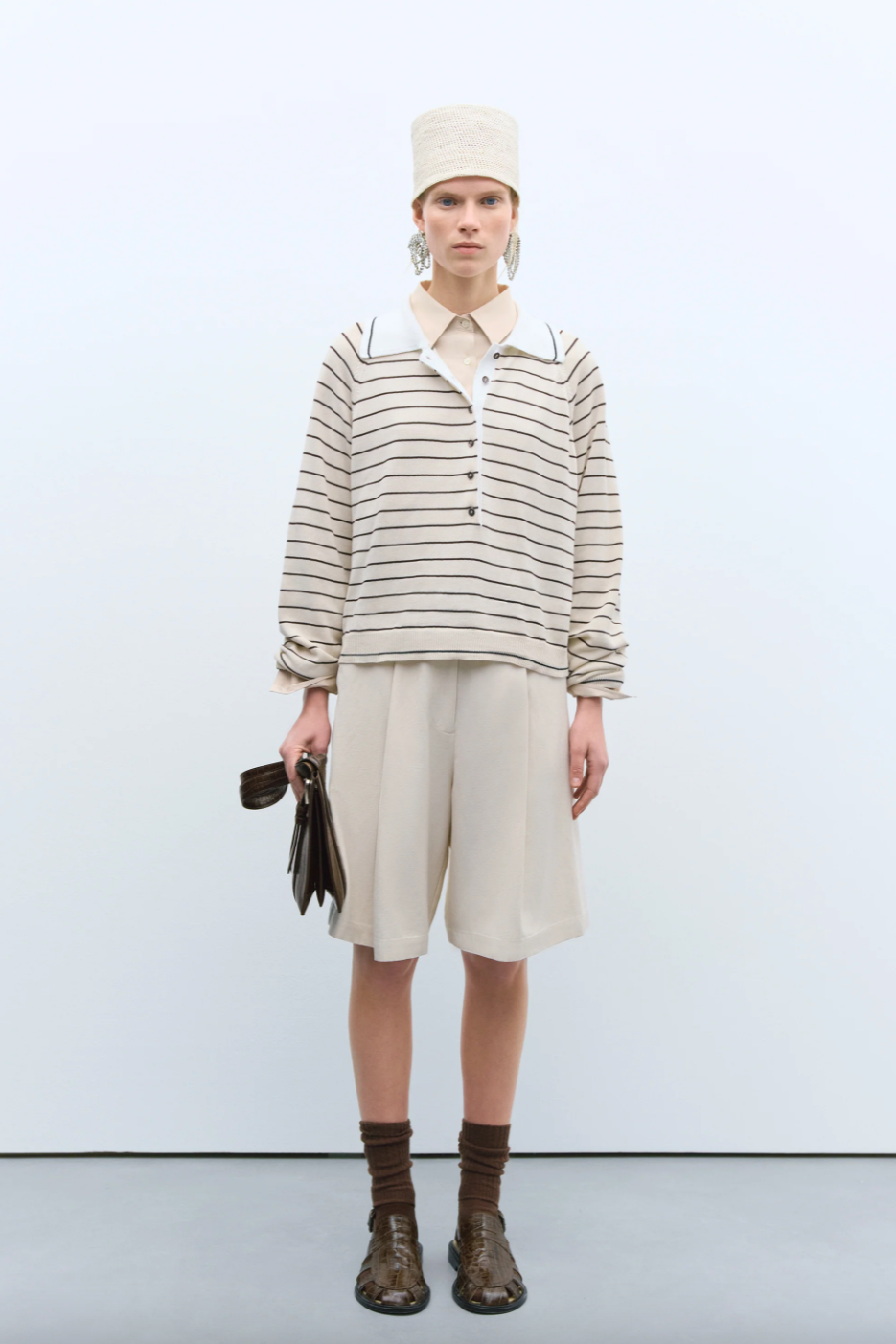 Organic Cotton Striped Polo