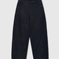 Denim Straight Pants Indigo, Size 1