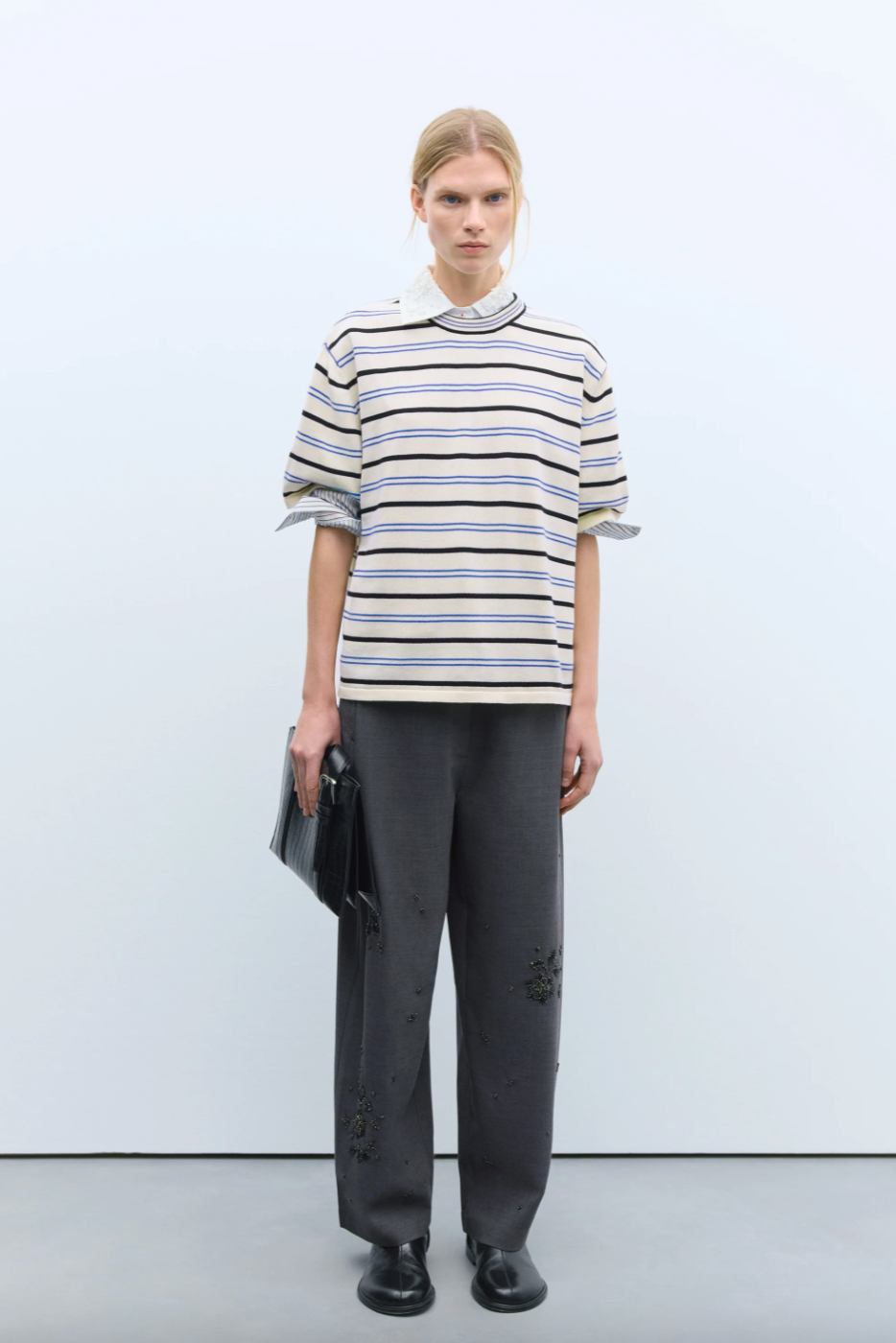 Organic Cotton Striped T-Shirt