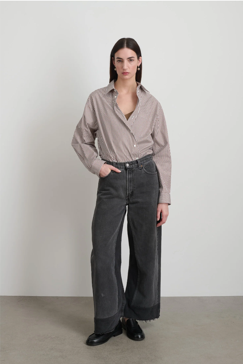 Reworked Culotte, Vintage Black