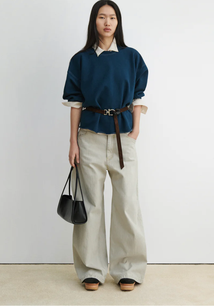 Fond Sweatshirt, Teal