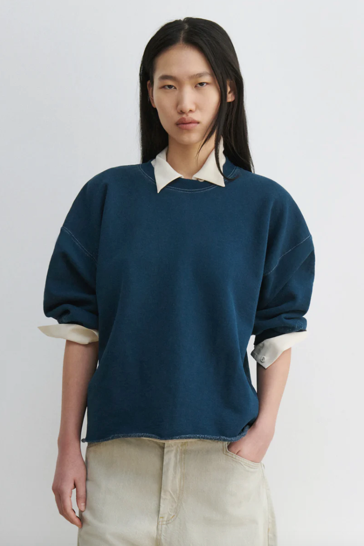 Fond Sweatshirt, Teal