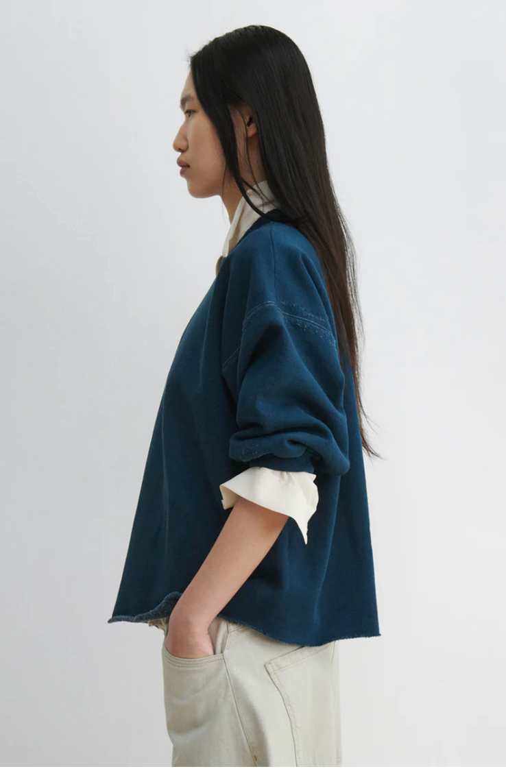 Fond Sweatshirt, Teal