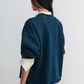 Fond Sweatshirt, Teal