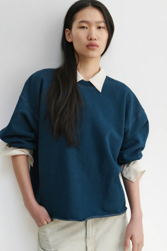 Fond Sweatshirt, Teal