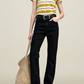 Kenzie T Shirt, Goldenrod Stripe