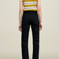 Kenzie T Shirt, Goldenrod Stripe