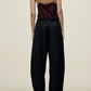 Clemence Pant, Black Gazar Suiting